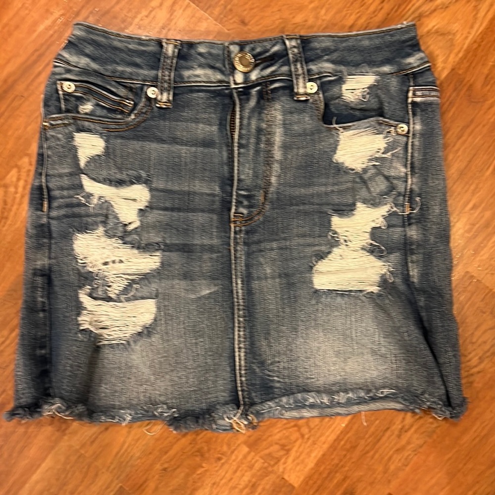 American Eagle denim skirt size 4